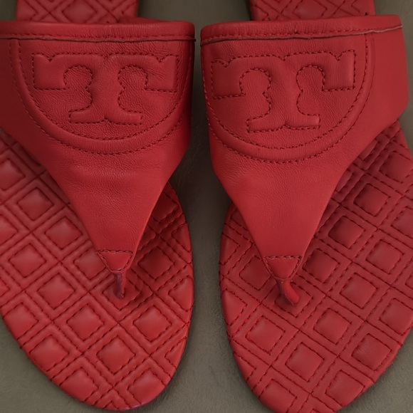 Tory Burch leather sandals - Picture 2 of 6